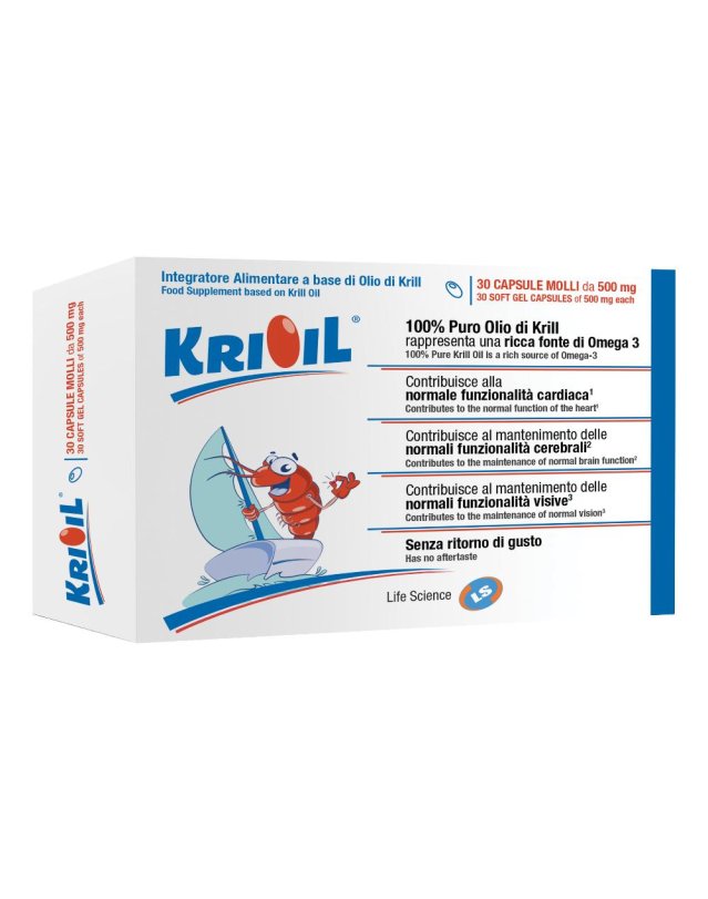 Krioil  30 Capsule - Integratore contro la stanchezza