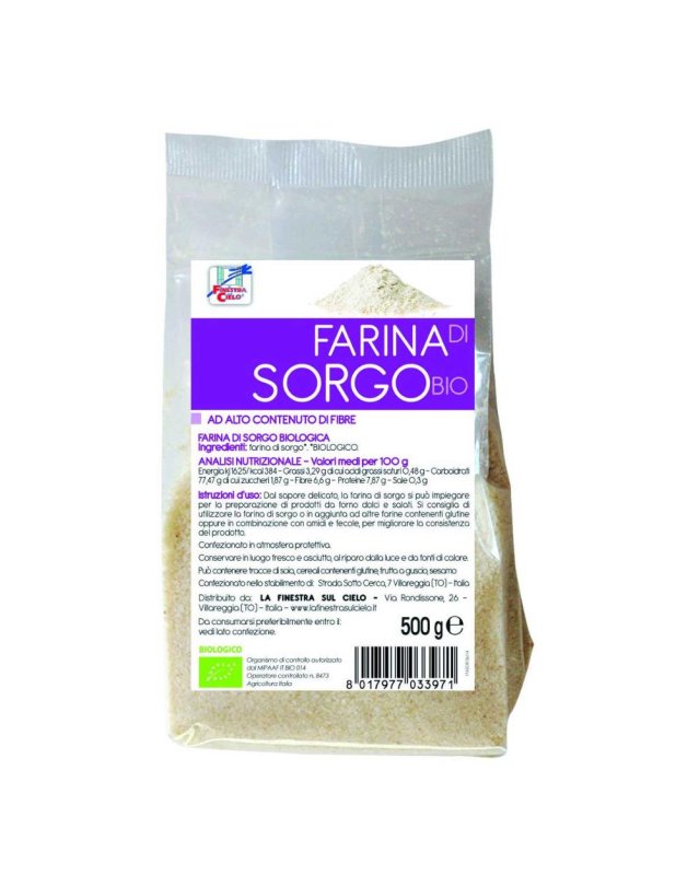 FARINA SORGO ITA BIO 500G