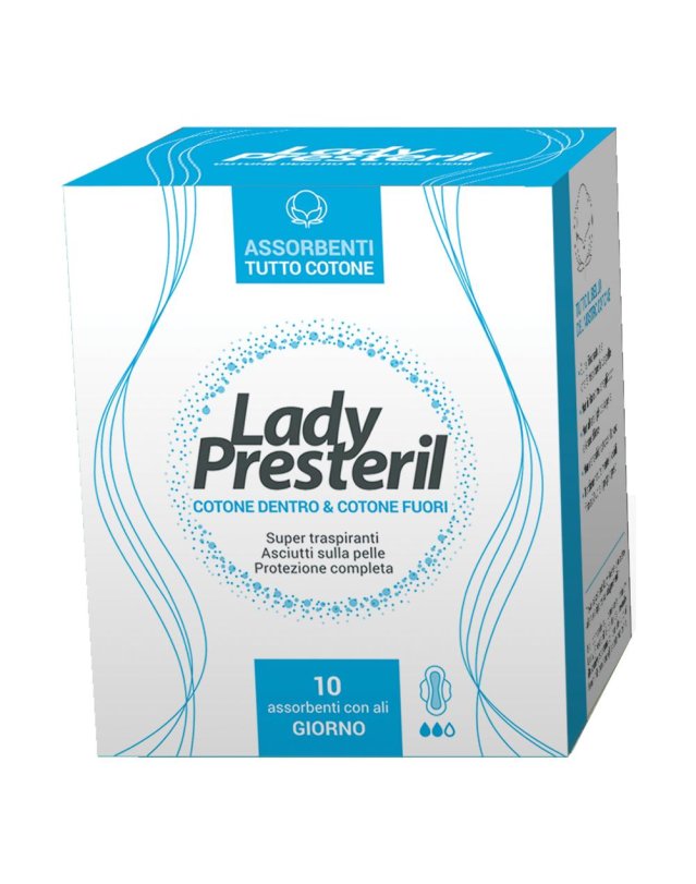 PRESTERIL-LADY COT GG PROMO 10PZ