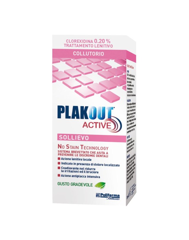 PLAK OUT ACTIVE SOLLIEVO 200ML