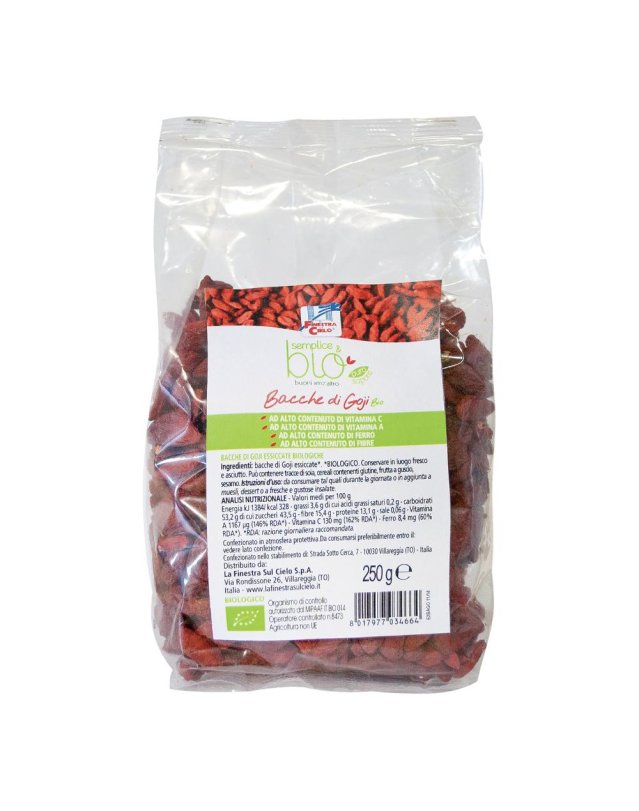 BACCHE DI GOJI SEMPLICE&BIO