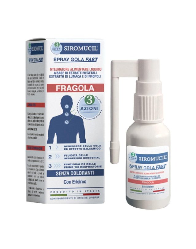 SIROMUCIL 3 AZIONI SPRAY GOLA