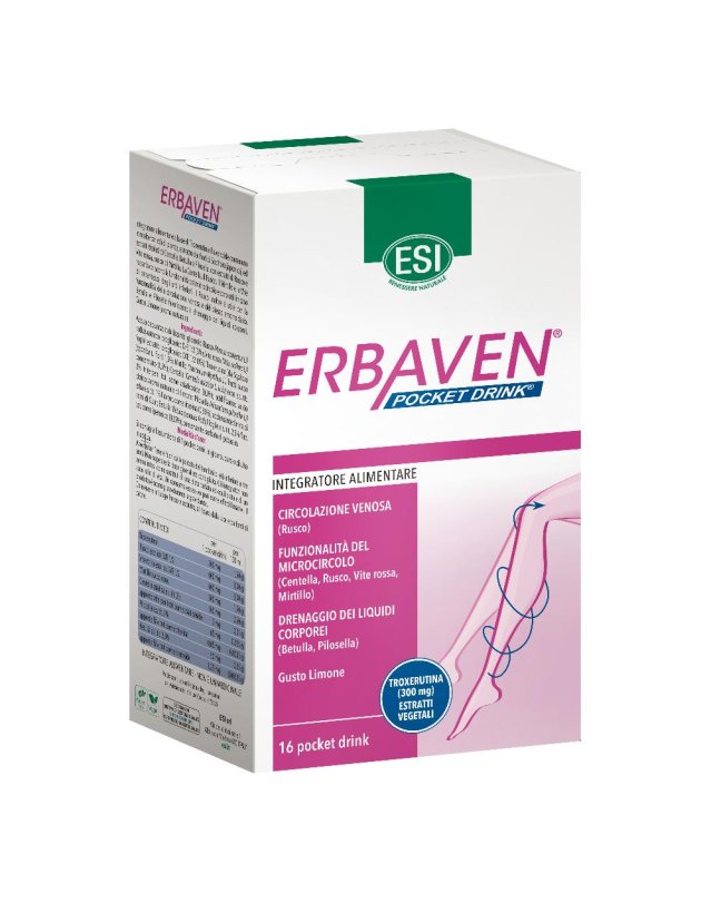 ERBAVEN 16 POCKET DRINK 320ML