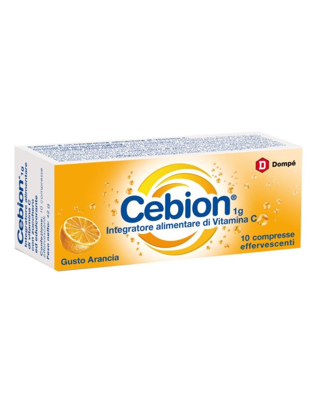 CEBION VITAMINA C  Gusto Arancia -10 Compresse Effervescenti