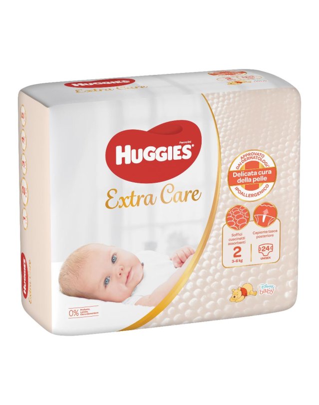 Huggies Bébé Base Pannolini Taglia 2 24 Pezzi- pannolini per bambini