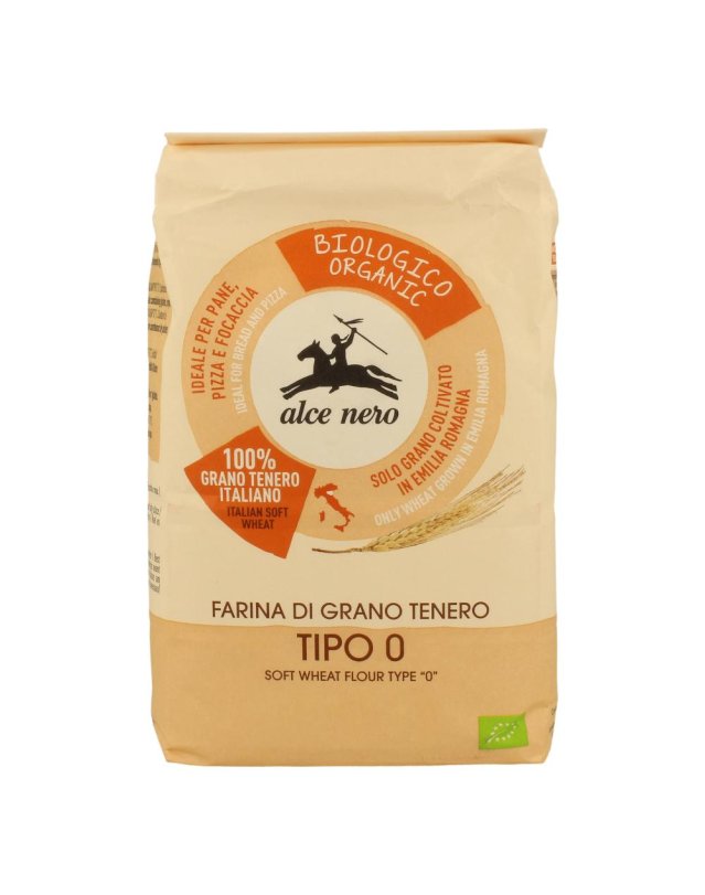 FARINA GRANO TENERO 0 BIO ALCE