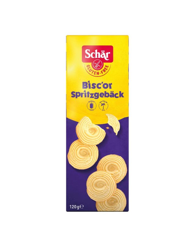 SCHAR BISCOTTI BISC'OR 120G