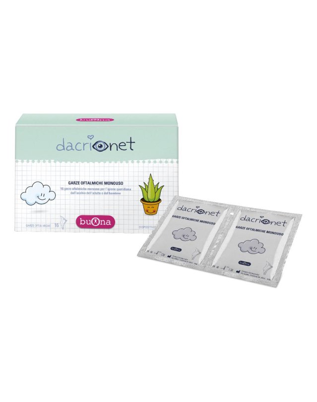 DACRIONET GARZE OCULARI MON 16PZ