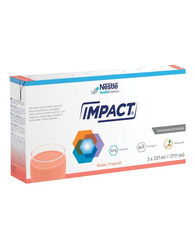 IMPACT ORAL Tropical 3x237ml