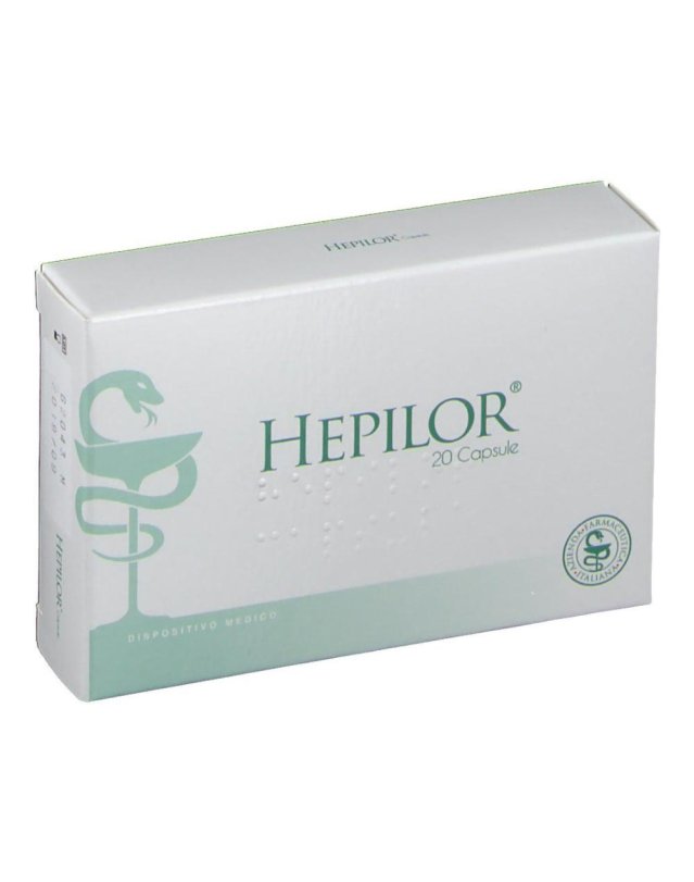 Hepilor 20 Capsule - Supporto per la Funzione Epatica e la Depurazione