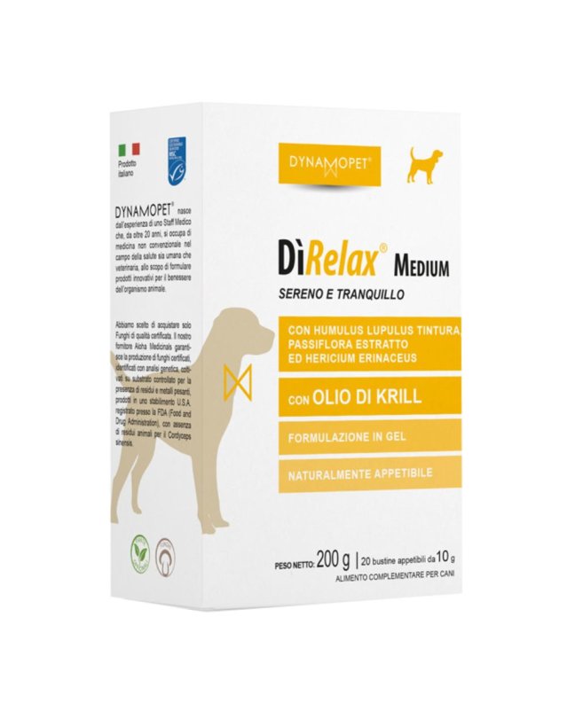DIRELAX 20BUSTINE 10ML VET