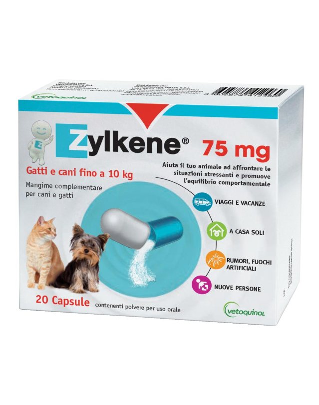 ZYLKENE 20CPS  75MG VET