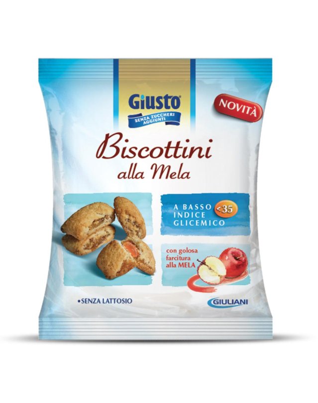 GIUSTO S/Z Bisc.Mela 200g