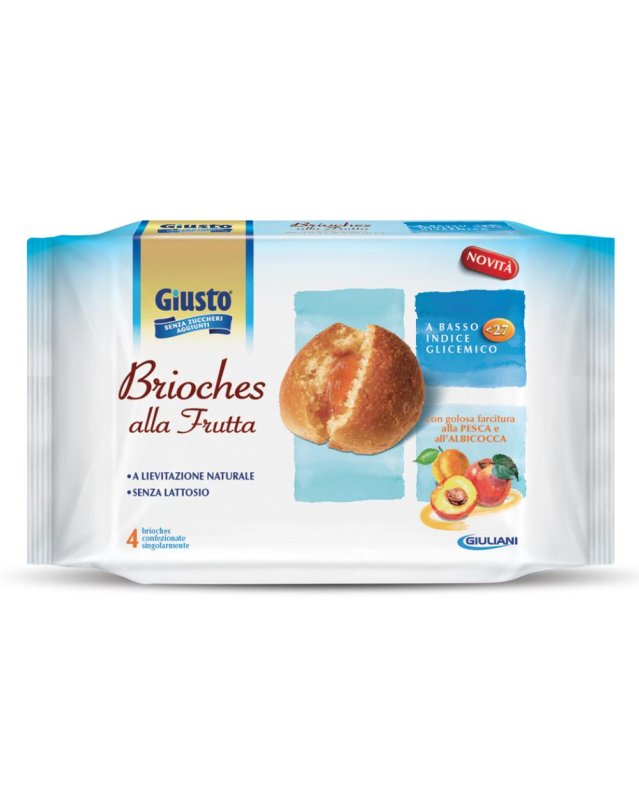 GIUSTO S/Z Brioches Alb.4x45g