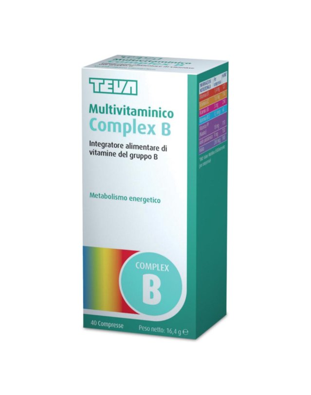 MULTIVITAMINICO COMP B 40CPR TEV