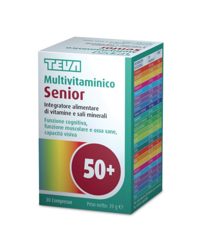 MULTIVITAMINICO SENIOR 30CPR TEV