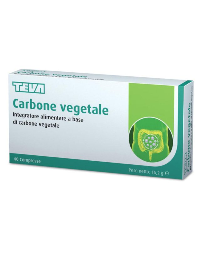 CARBONE VEGETALE 40CPR TEVA