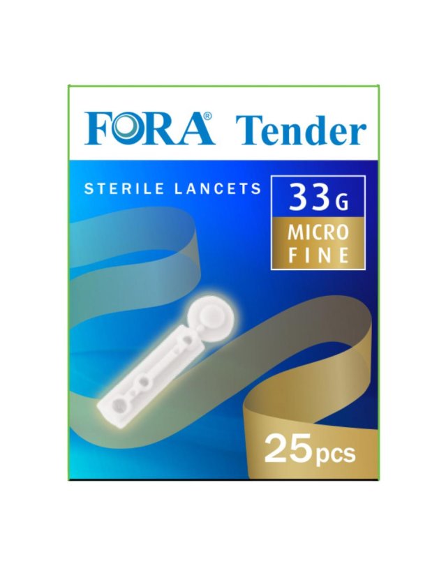 FORA LANCETTE PUNG 33G 25PZ