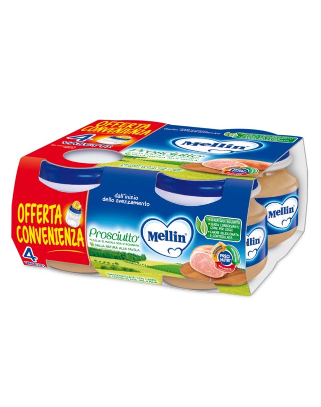 MELLIN-OMO.PROSCIUTTO 4X80G