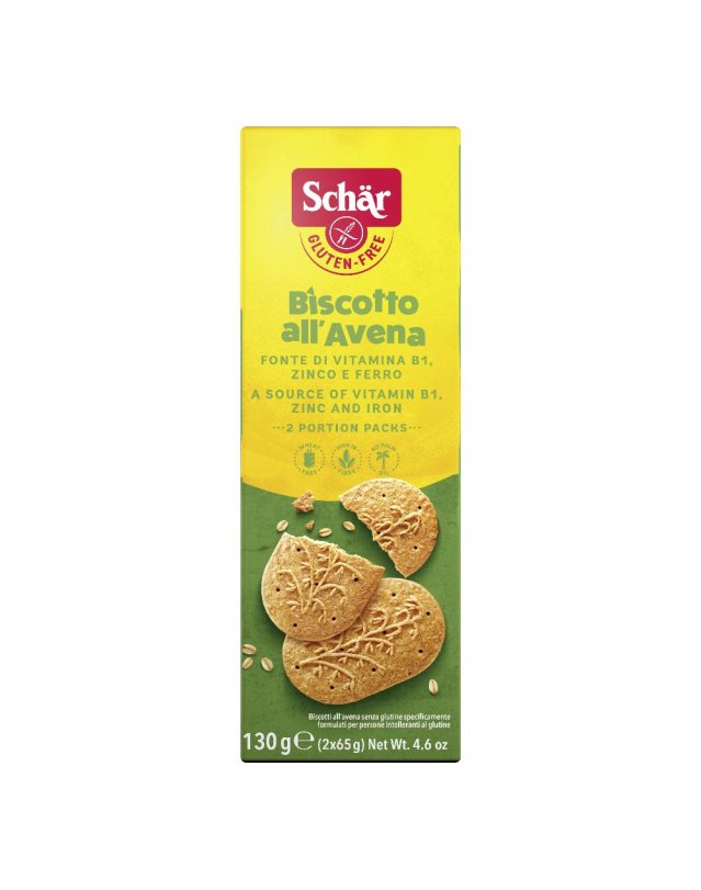 SCHAR BISCOTTI ALL'AVENA 130G