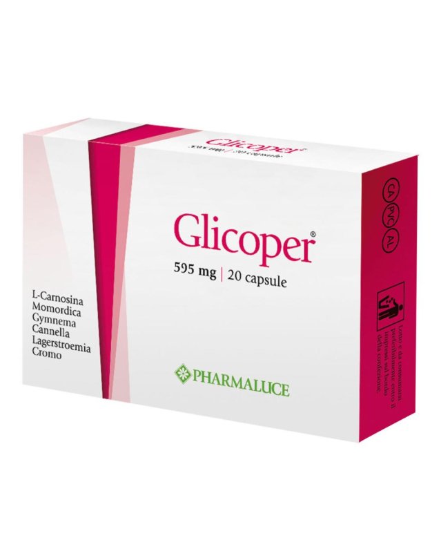GLICOPER 20CPS 595MG