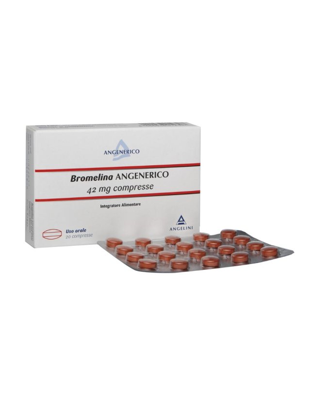 BROMELINA ANGENERICO 20CPR RIV
