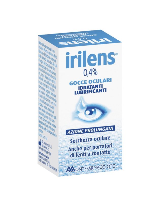 Irilens Gocce Oculari 10ml -Per Occhi Secchi e Irritati