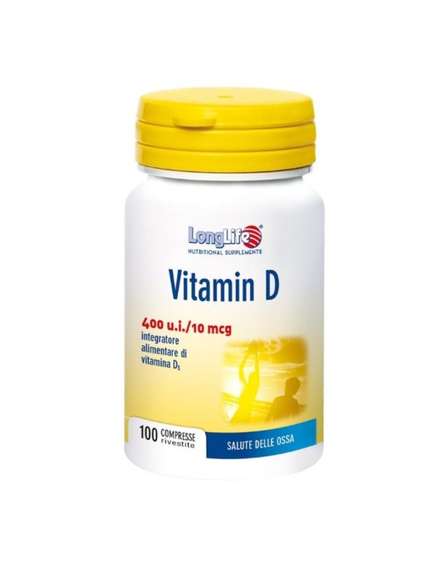 LONGLIFE VITAMIN D 100CPR