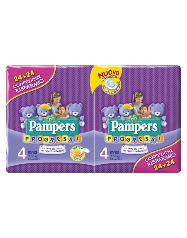 PAMPERS PROGRESSI MAXI 48PZ