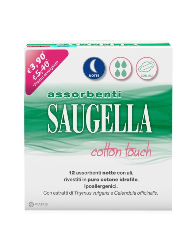 SAUGELLA ASSORBENTE NTT 12PZ TP