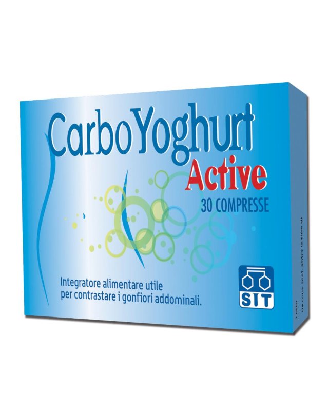 CARBOYOGHURT ACTIVE 30CPR