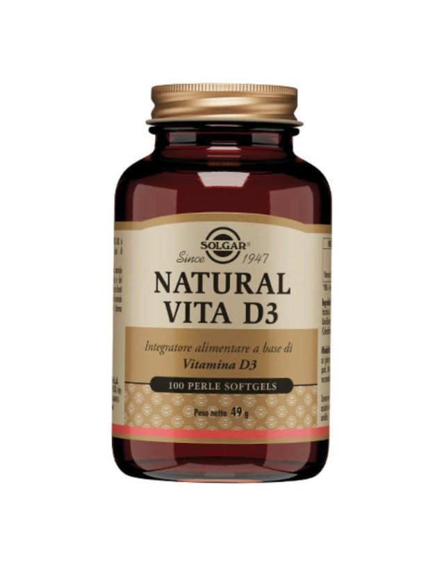 NATURAL VITA D3 100PRL SOLGAR
