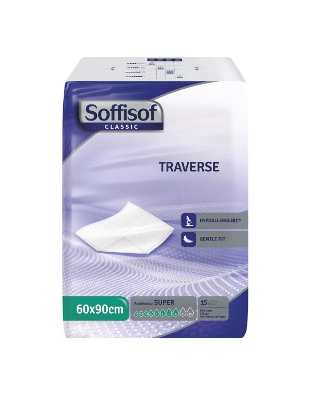 Soffisof Traversa Classica 60x90 cm 15 pezzi- Assorbente Per Incontinenza