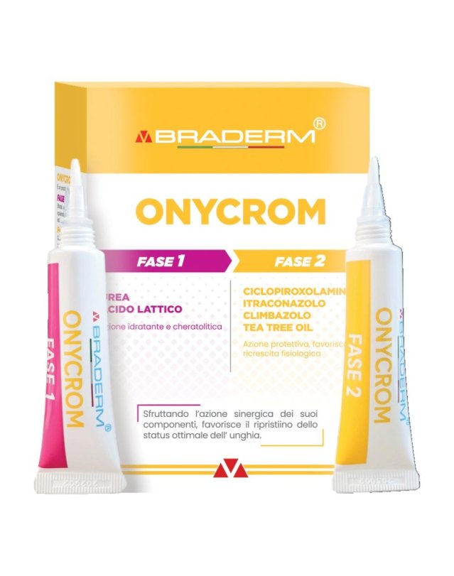 BRADERM ONYCROM GEL 15+15ML