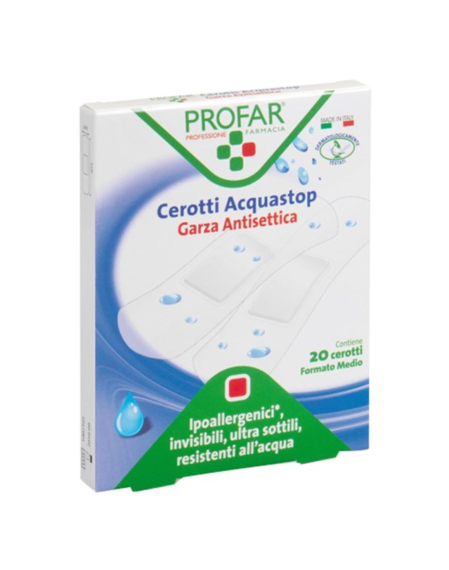 PROFAR CER ACQUASTOP 7X2CM 20P