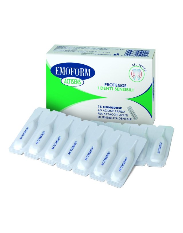 EMOFORM ACTISENS GEL 15DOSI