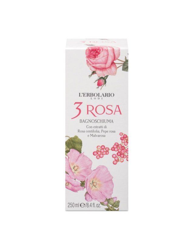 3 ROSA BAGNOSCHIUMA 250ML
