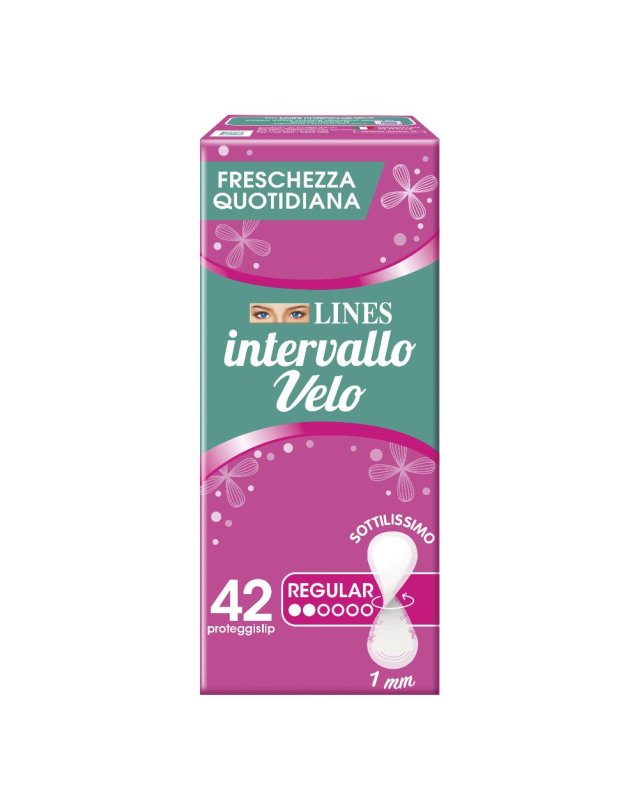 Lines Intervallo Velo Proteggislip 42 Pezzi