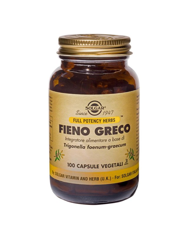 FIENO GRECO MSO 100CPS SOLGAR