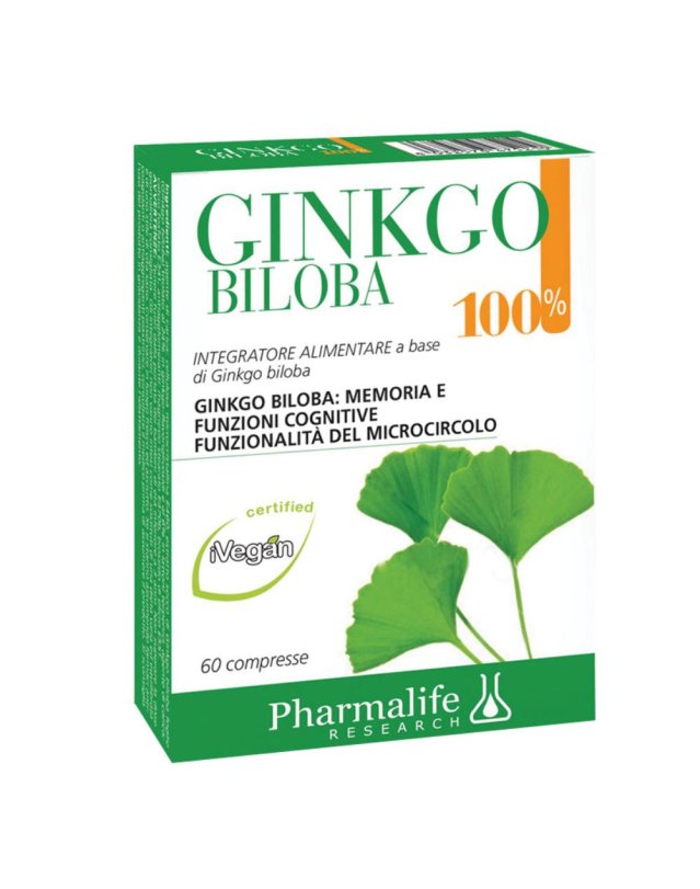 GINKGO BILOBA 100% 60 Cpr PRH