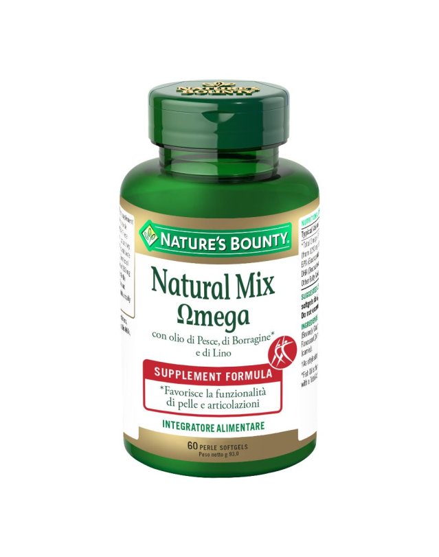 NATURE'S B.Nat.Mix Omega 60Prl