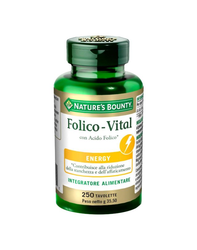 NATURE'S B.Folic Vital 250 Tav