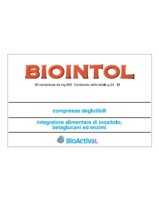 BIOINTOL INTEG 30 CPR
