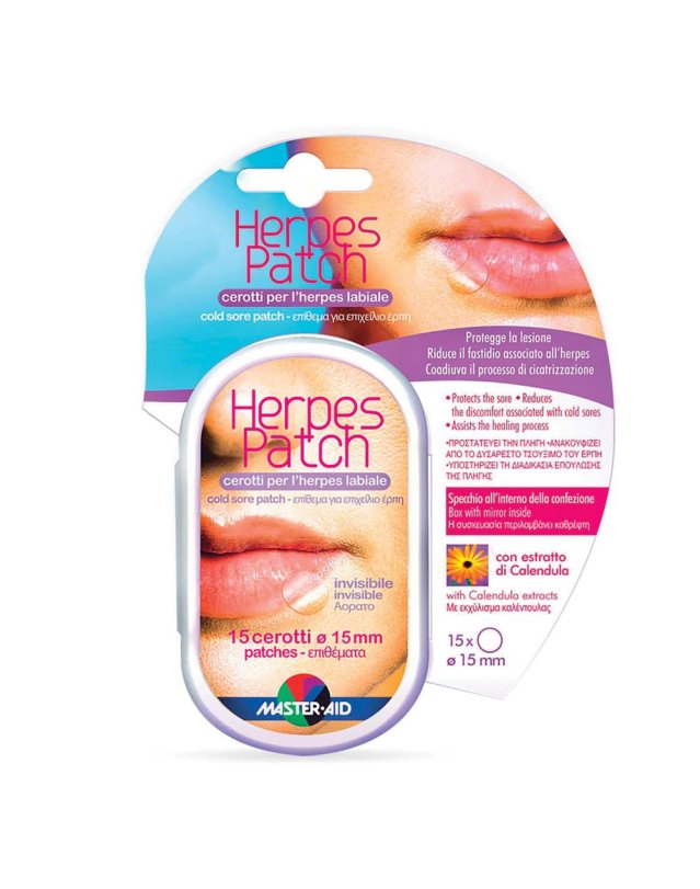 MASTER AID Herpes Patch 15pz