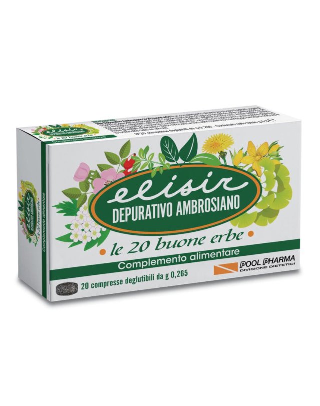 ELISIR DEPURATIVO AMBROS 20CPR