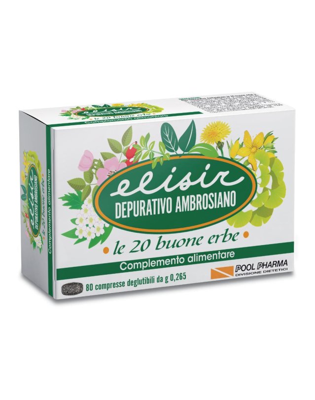 ELISIR DEPURATIVO AMBROS 80CPR