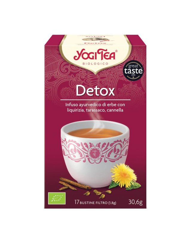 YOGI TEA DETOX BIO G30,6