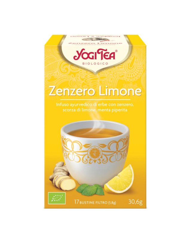 YOGI TEA ZENZERO LIMONE 30,6G