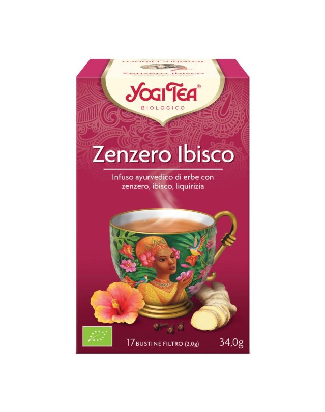 YOGI TEA ZENZERO IBISCO BIO 34