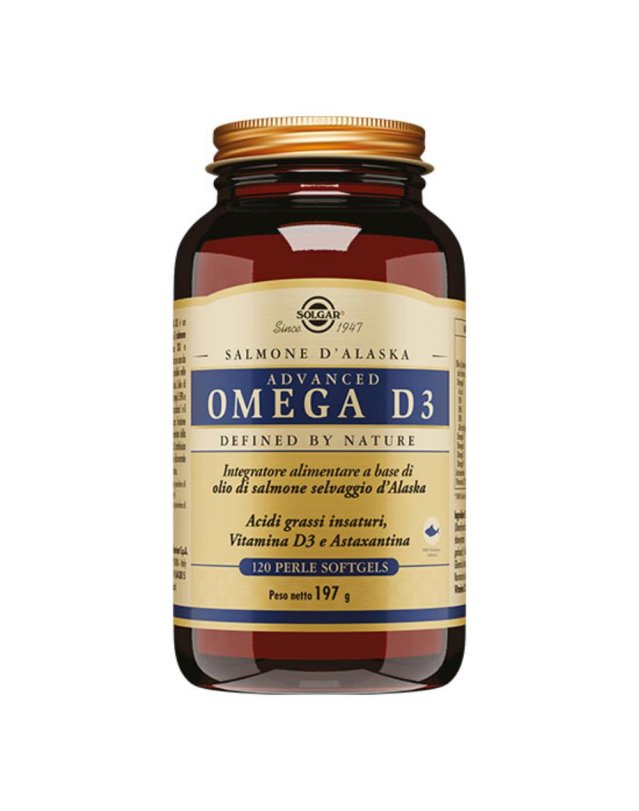 ADVANCED OMEGA D3 120PRL SOLGAR